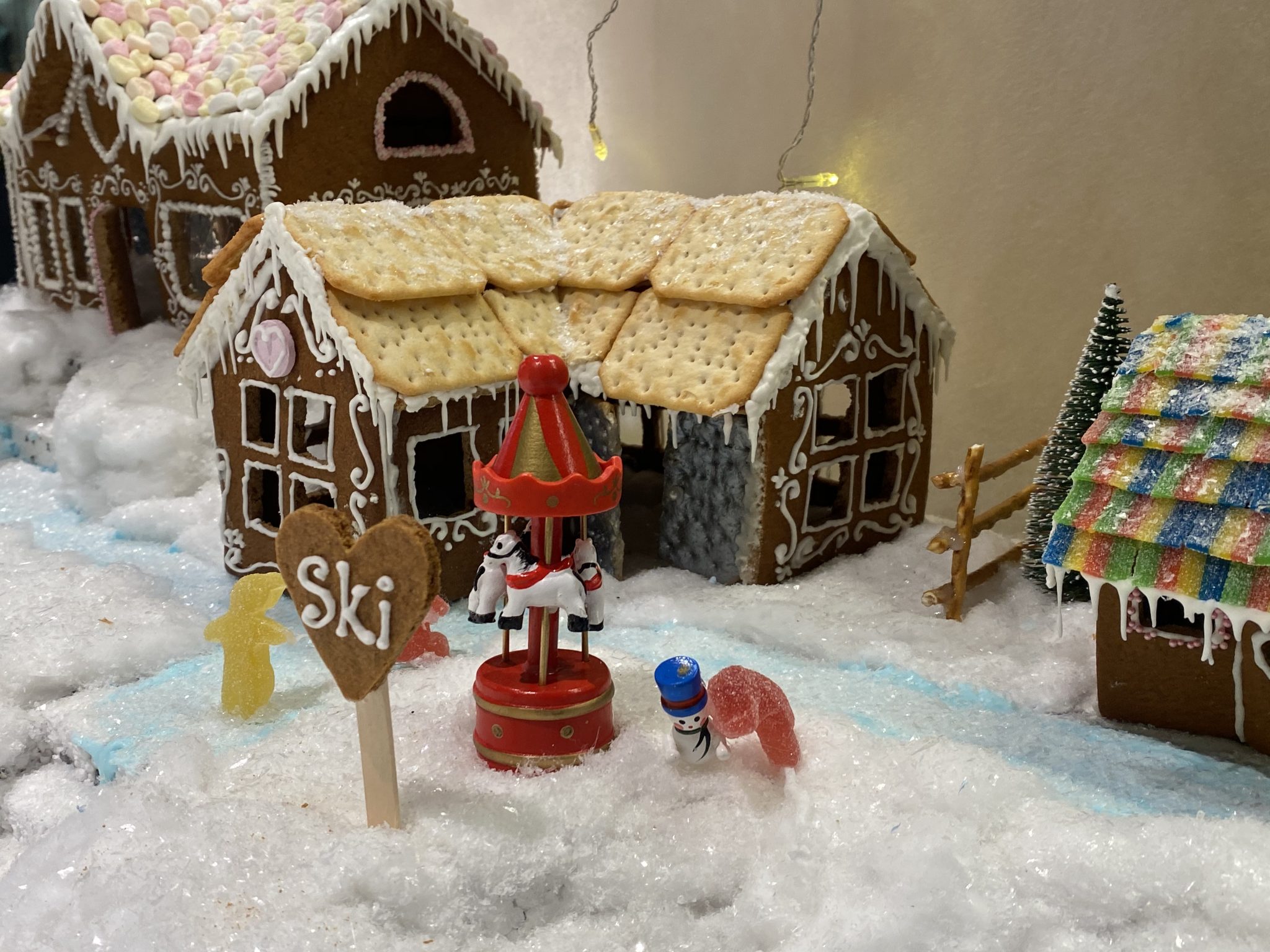 A Town of Gingerbread at Ski Storsenter Creative Mill